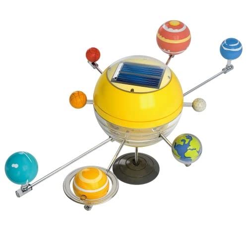 Imaginarium - Sistema Solar para Pintar con Placa robotica, planetario, impulsado por energia Solar, Juguete Stem, Juguete DIY, Manualidad, Educativo, Juguete Solar