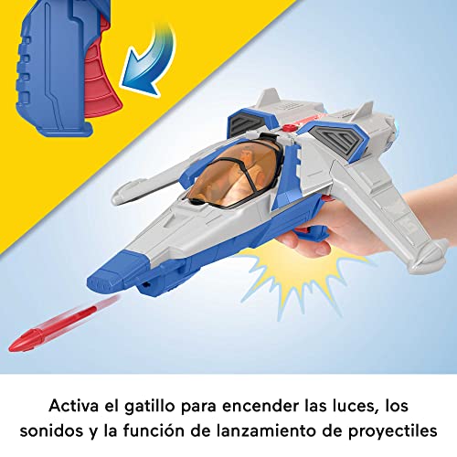 Imaginext Lightyear Nave espacial deluxe, juguete para niños +3 años (Mattel HGT26)