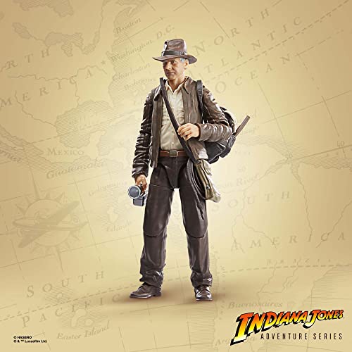 Indiana y el dial del Destino, Figura de acción Adventure Series de Indiana Jones (Dial del Destino) a Escala de 15 cm