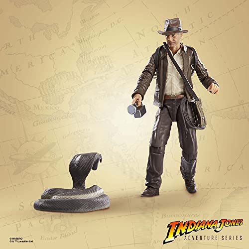 Indiana y el dial del Destino, Figura de acción Adventure Series de Indiana Jones (Dial del Destino) a Escala de 15 cm