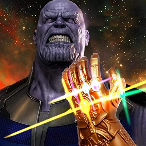 Infinity Guantele Thanos Vengadores 4 Final del Juego Magnética Gemas Desmontable Disfraz de Cosplay Halloween Prop Adult