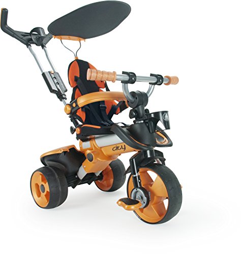 Injusa- City Triciclo, Color naranja (326)