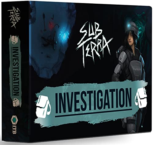 Inside the Box Board Games Sub Terra Investigation Expansion