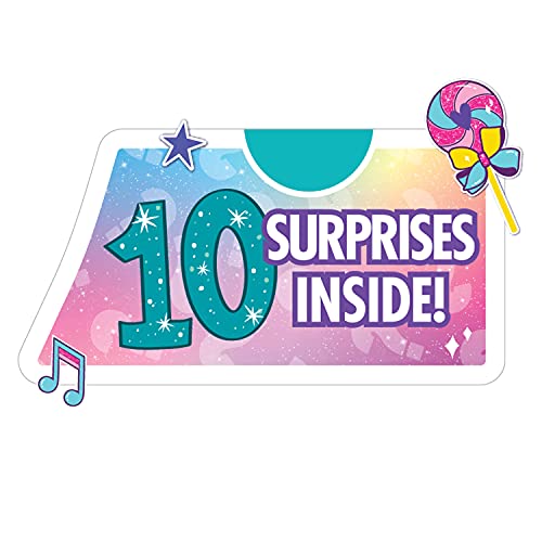 JoJo Siwa Hairdorables Loves JoJo - Muñeca coleccionable de edición limitada, serie 4, Candy Time, incluye 10 sorpresas, juguetes para niños de 3 años en adelante de Just Play