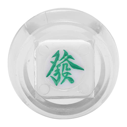 Juego de 5 dados transparentes Mahjong dirección del viento para Oriente, Sur, Oeste y Norte, perfectos para esferas de entretenimiento y juegos