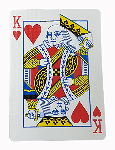 Juego de cartas del Rey de trucos para magos de Kaufzauber.