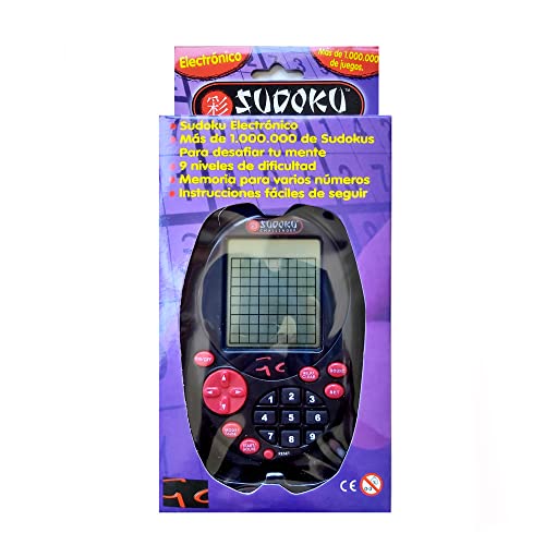 Juego Electronico Sudoku Desafia tu Mente Funcion Reloj y Alarma