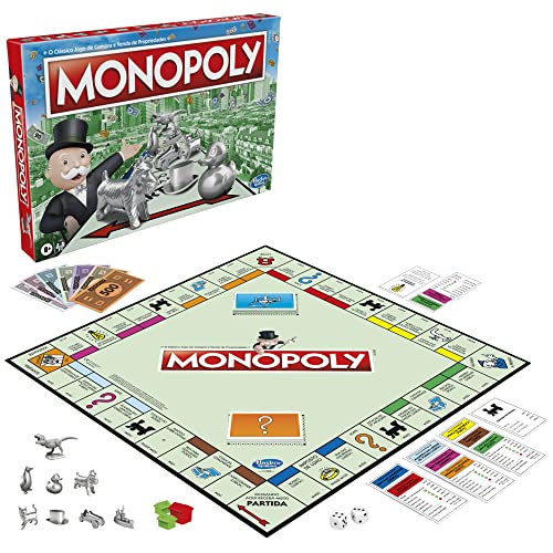 Juego Monopoly - Juego de Mesa Familiar para 2 a 6 Jugadores - Juego para niños a Partir de 8 años - Incluye Tarjetas votadas por los Fans