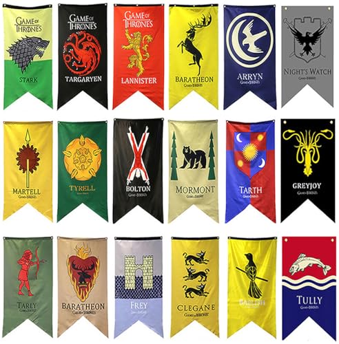 juego tronos coleccionista - banner de casa game thrones Greyjoy 125X70CM