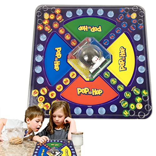 Juegos de mesa competitivos | El juego de mesa Trouble incluye un troquel y un escudo de potencia adicionales,Juegos de mesa competitivos, juego emergente para juego familiar para niño niña Visiblurry