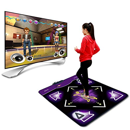 Juguetes 2 Años Cocina Game Yoga Mats for Non - Slip Dancers PC Dance bit Sense Almohadillas 8 Sola TV Step Education Educativo 7 Años (As Shown, One Size)