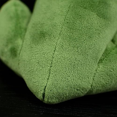 Juguetes de Peluche de Rana realistas Kawai de 16 cm simulan Rellenos de Rana Verdes Juguetes de Almohada de Peluche Anfibio y Reptil realistas decoración del hogar
