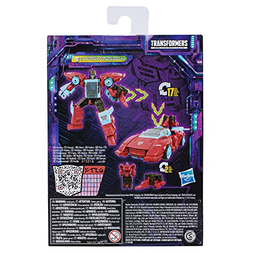 Juguetes Transformers - Generations Legacy - Figuras de Autobot Pointblank y Autobot Peacemaker Deluxe Class - 14 cm - A Partir de 8 años