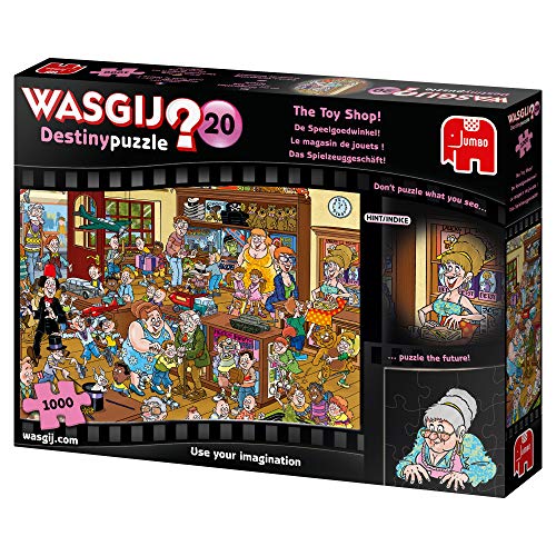 Jumbo- Wasgij Destiny 20-The Toy Shop 1000 Piece Jigsaw Puzzle Piezas, Multicolor (JUM19171)