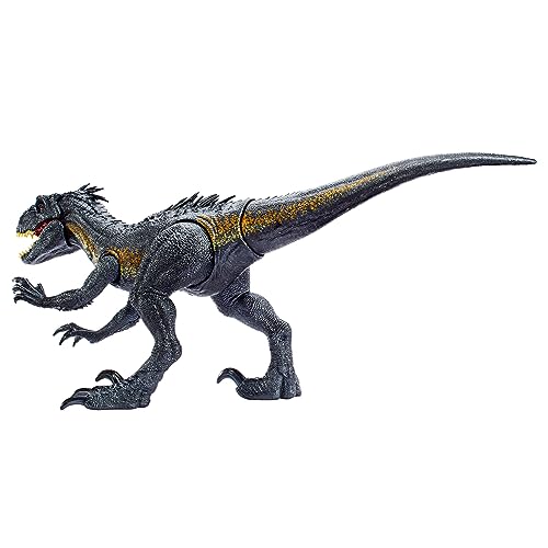 Jurassic World Super Colosal Indoraptor Dinosaurio gigante de juguete, +4 años (Mattel HKY14)