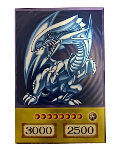 Kaiba Set 3 Dragones Blancos de Ojos Azules + 1 Dragón Último de Ojos Azules ORICA - Tarjeta Anime Original - Todas las piezas incluidas + Heartforcards Protección de Envío