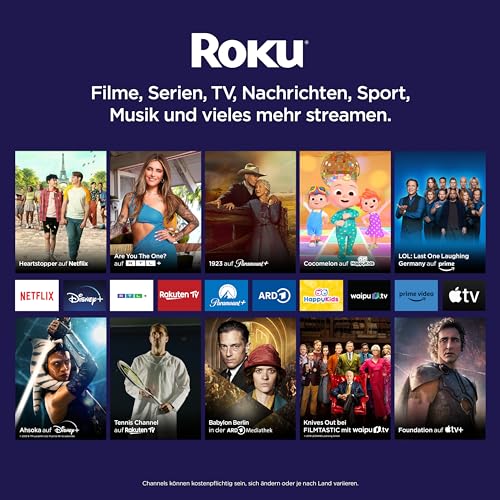 keine Marke Roku Express | HD Streaming Media Player | Only Works in Germany| Easy Setup with The Included HDMI Cable|1080p, 720p up to 60fps