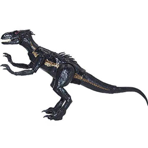 Kooshy Juguete de Dinosaurio jurásico, Figura de Dinosaurio del Indoraptor Mundial, Figura de acción de Velociraptor, Modelo Animal, niños, 15 cm