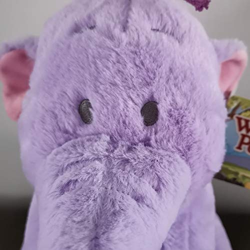 Ksydhwd Juguetes de peluche Winnie The Pooh Friend 26 cm Lumpy Heffalump Muñeca de peluche lindos animales de peluche elefante púrpura juguetes de peluche regalos para niños