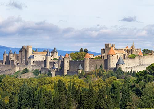 Lais Puzzle Cité de Carcassonne - AUDE, Francia 500 Piezas