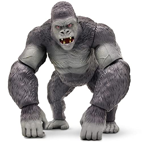 Lanard ¡Primal Clash! Big Boss Gorilla! - Figura de acción de 17 pulgadas, Mega-monstruo gigante articulable, a partir de 3 años