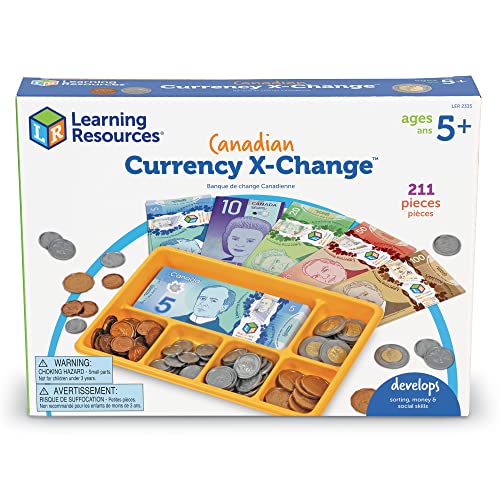 Learning Resources Recursos Did-cticos Ler2335 canadiense moneda X-Change Actividad