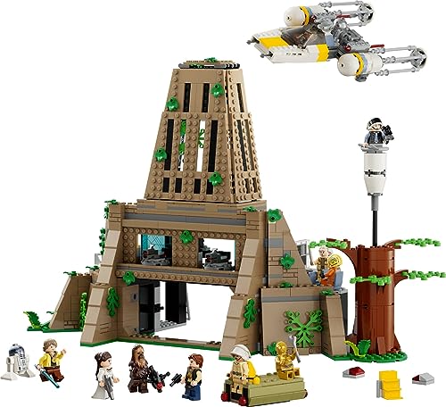 Lego 75365 - Juego de 2 bases rebeldes en Yavin 4 y 30654 X-Wing Starfighter