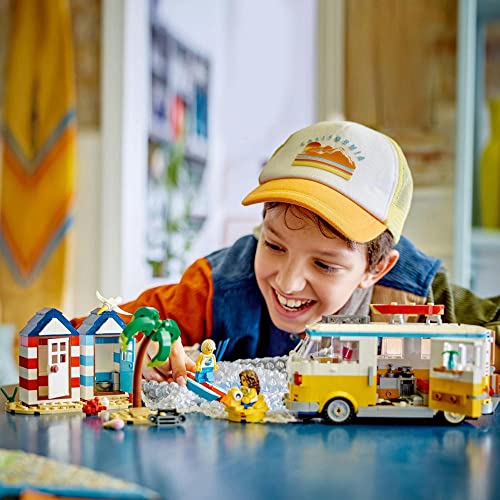 LEGO Creator 31138 - Kit de construcción de autobús de Playa para niños a Partir de 4 años