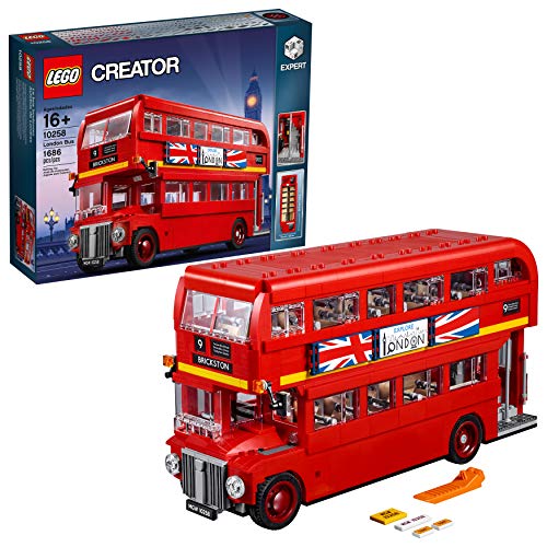 LEGO Juguete de autobús Londres - 10258 - Kit de edificio (1686 Piezas)