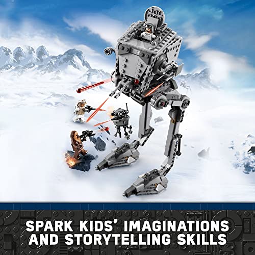 LEGO Star Wars Hoth at-ST 75322 - Kit de construcción para niños a partir de 9 años, con una batalla de Hoth at-ST Walker y 4 personajes de Star Wars: The Empire contraataca (586 piezas)