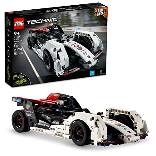 LEGO Technic Formula E Porsche 99X Electric 42137 - Kit de construcción para coches de carreras de 9 años (422 piezas)