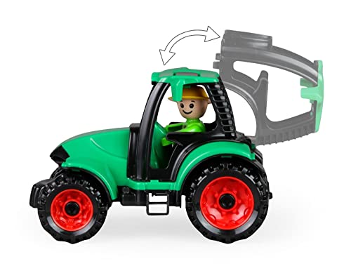 Lena- Tractora Agrícola Juguete, Color Verde (SiMM Spielwaren GmbH 01624)
