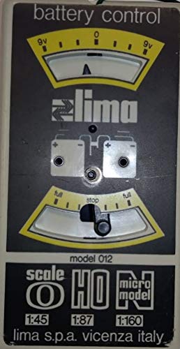 Lima Italia 60012 - Caja porta pilas para 2 pilas planas de 4,5 V para alimentación de trenes eléctricos vintage