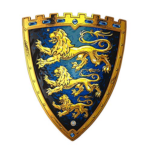 Liontouch - Escudo del Rey León Triple | Juguete Medieval de Espuma para Niños Listos para Aventuras en el Reino | Armas y Armadura Seguras para Disfraces, Juegos de rol y Trajes Reales de Niños
