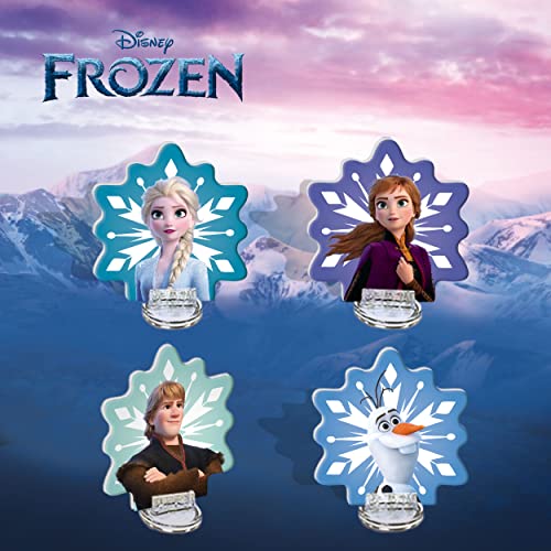 Lisciani - La Reina de Las Nieves - Juego de Mesa Castillo Mágico para niños a Partir de 4 años - Juego Frozen con Tablero, Castillo y Personajes en 3D - De 2 a 4 Jugadores