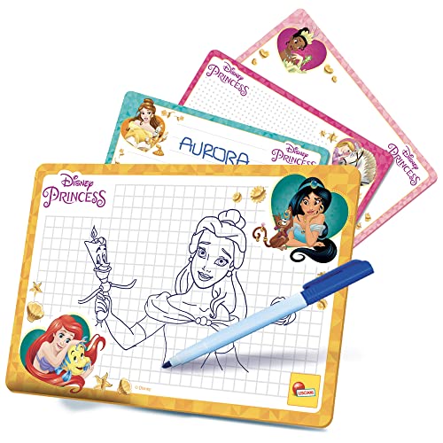 Liscianigiochi Disney Princess Pocket Drawing School (Escuela de Dibujo) -Juego Creativo para niñas a Partir de 3 años (92901), Color no aplicable