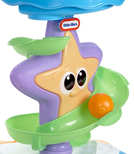 Little Tikes Lil Ocean Explorers Estrella Bailarina Torre fácil de sostener con luces y sonidos Juguete para niños Fomenta el juego imaginativo Edad de 9 meses a 3 años