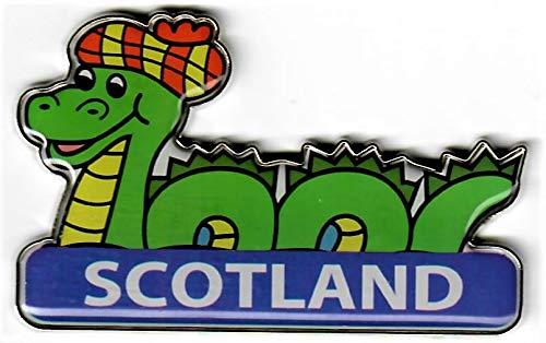 Loch Ness Monster Nessie Metal Fridge Magnet