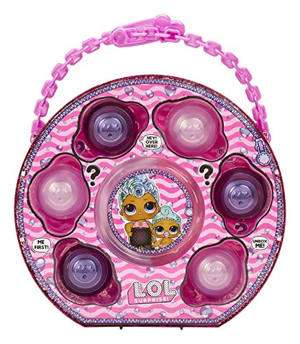 L.O.L. Surprise! Glitter Colour Change Pearl Surprise Muñeca de Moda con 6 sorpresas - Incluye muñeca y hermanita, Ropa, Accesorios y Bolas efervescentes - para coleccionar - Edad: 4+ años - Morado