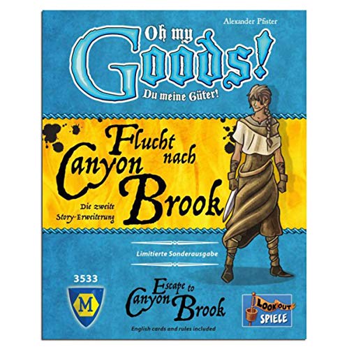 Lookout Spiele , Escape to Canyon Brook: Oh My Goods! Expansion, Board Game, Ages 10+, 1-4 Players