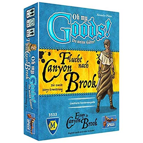 Lookout Spiele , Escape to Canyon Brook: Oh My Goods! Expansion, Board Game, Ages 10+, 1-4 Players
