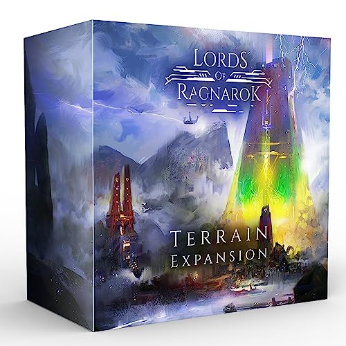 Lords of Ragnarok Juego de mesa Terrain Expansion – Guerra asimétrica estratégica, juego de fantasía con un toque de ciencia ficción, a partir de 14 años, 1-4 jugadores, 90-120 minutos de tiempo de