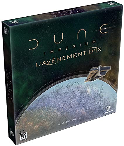 Lote de 2 extensiones de Dune Imperium: el advenimiento de IX + inmortalidad versión francesa + 1 abrebotellas Blumie (Dune 2 extensiones)