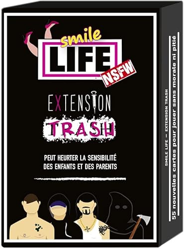 Lote de 3 extensiones en francés Smile Life Apocalypse + Basura + Fantástico + 1 Abrebotellas Blumie (Apocalipsis + Basura + Fantástico)