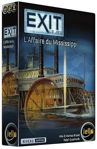 Lote de 3 juegos de salida, versión francesa, el caso del Mississippi + el regreso a la cabaña abandonada + el bandido de Fortune City + 1 abrebotellas Blumie (Mississippi + ReCabane + Bandit)