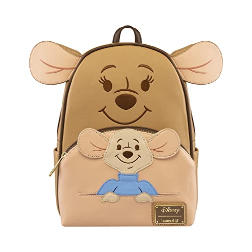 Loungefly Disney - Winnie The Pooh Kanga And Roo - Backpack - Exclusiva Amazon - Bolso Coleccionable - Idea de Regalo- Mercancia Oficial - para Chicos, Chicas Hombres y Mujeres - TV Fans