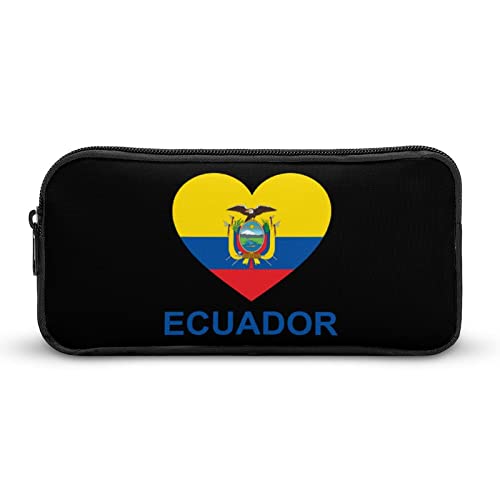 Love Ecuador - Estuche para lápices de alta capacidad, divertido organizador de lápices