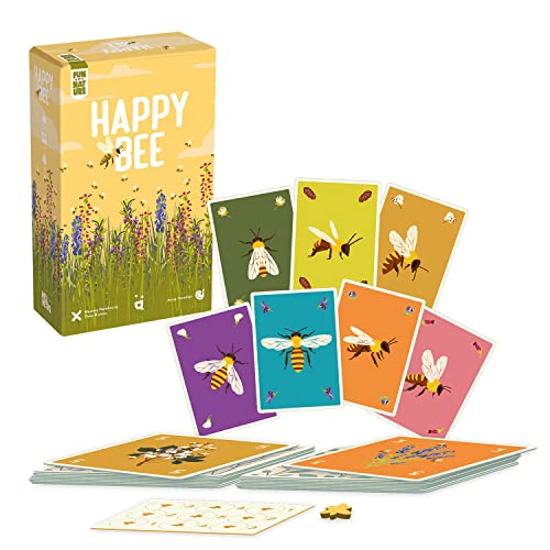 Ludilo - Happy Bee | Juegos De Mesa Niños 8 Años | Juegos De Cartas | Juegos De Viaje | Regalo Niño 8 Años O Más | Juegos para Niños Y Adultos | Juegos Infantiles