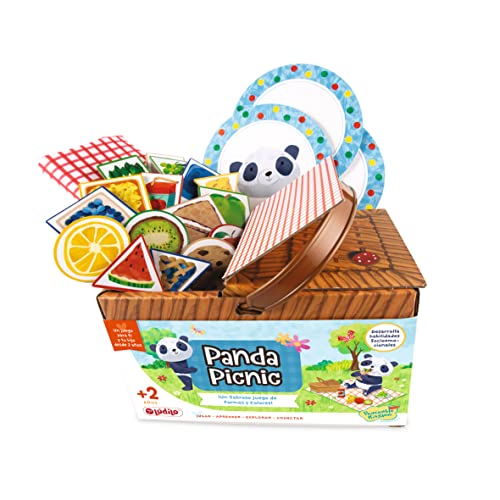 Ludilo - Panda Picnic | Juguetes Niños 2 Años | Juegos Educativos Niños 2 Años | Juegos para Niños | Regalo Niño 2 Años Y Niña | Juguetes Niña 2 Años