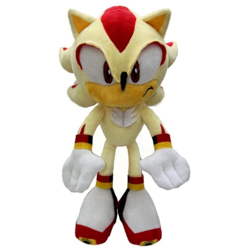 luoyipink 2022 New Super Sonic Anime Plush Toys, Plush Peluche Toy Collectible Plush Plush Doll Toy Gift